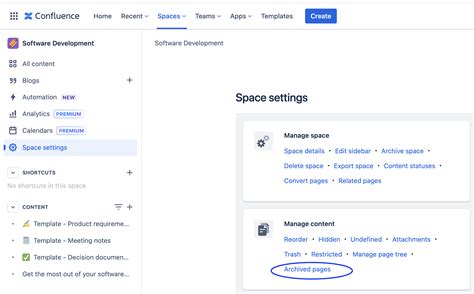 Can You Archive Pages In Confluence