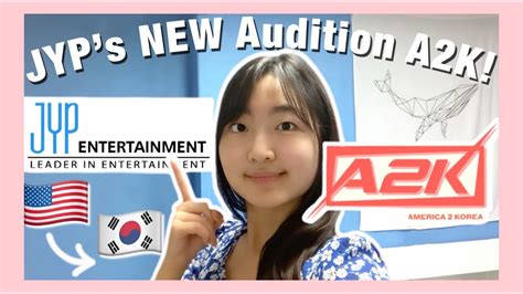 can you audition for jyp in america
