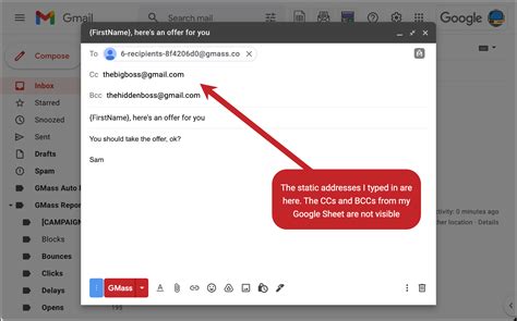 can you bcc a group in gmail