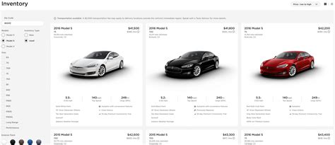can you buy tesla new car from inventory