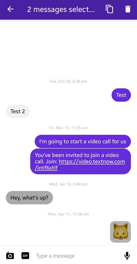 can you call a text app number