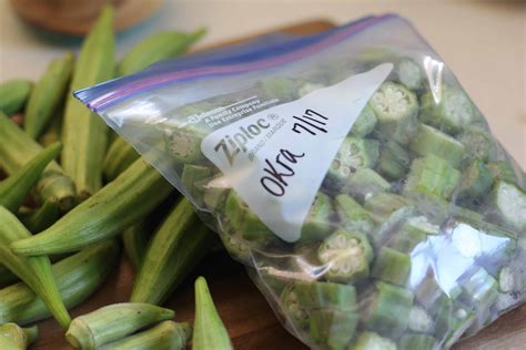 can you can frozen okra