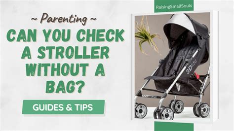 Can You Check Stroller In Box
