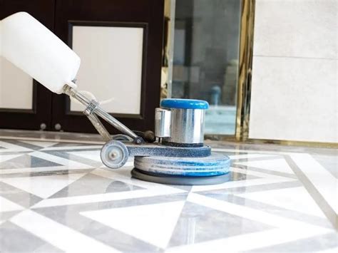 can you clean marble floors with bleach