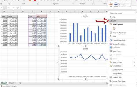 can you combine graphs in excel