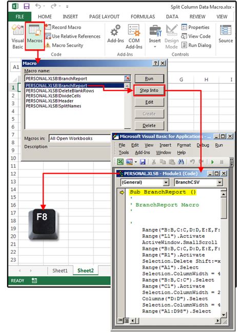 can you combine macros in excel