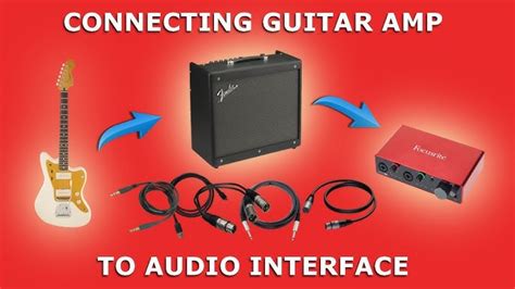 Can You Connect Amp To Audio Interface