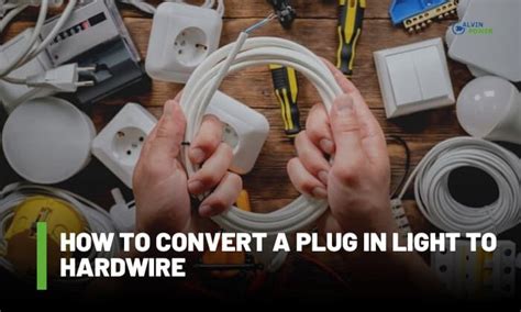 Can You Convert A Plug In To A Hardwire