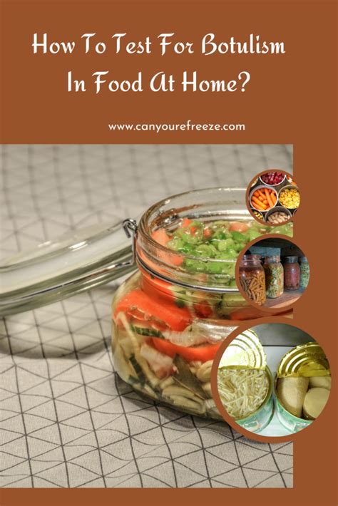 can you cook botulism out of food