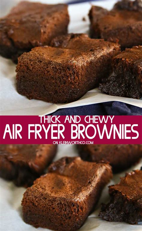 can you cook brownies in air fryer