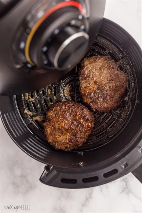 Can You Cook Cheese Burgers In An Air Fryer