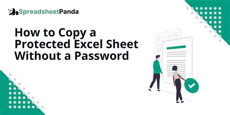 can you copy a protected excel spreadsheet