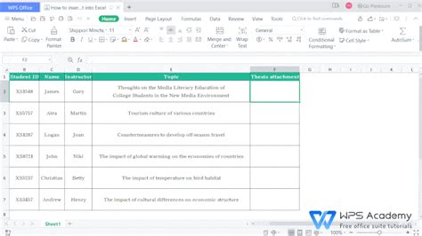 can you copy and paste a word document into excel