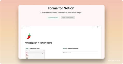 can you create forms in notion