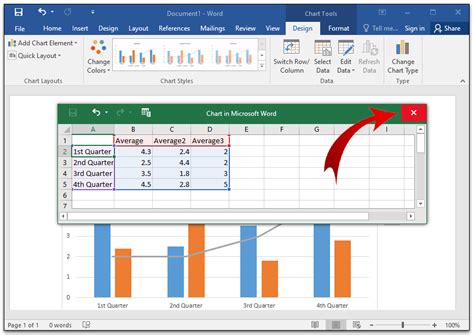 can you create graphs in word