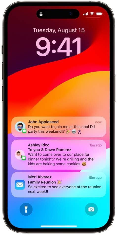 can you customize text notifications on iphone