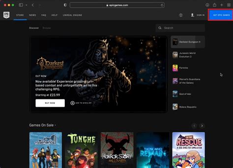 can you download epic games launcher on mac