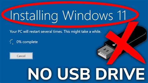 can you download windows 11 without usb