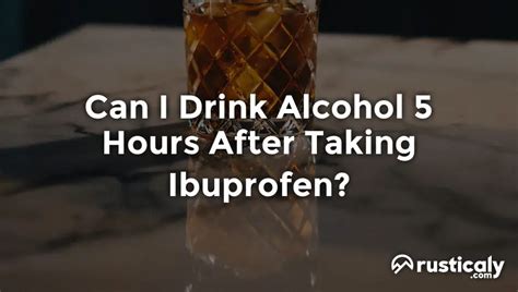 Can You Drink Alcohol After Taking Ellaone