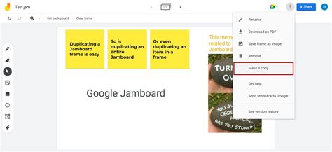 Can You Duplicate A Jamboard