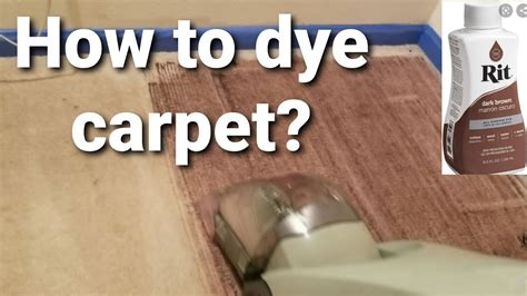 Can You Dye A Bedroom Carpet