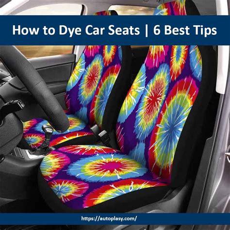 can you dye fabric car seats