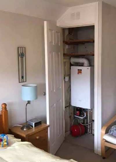 Can You Fit A Gas Boiler In A Bedroom