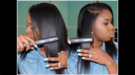 Perfect Can You Flat Iron Human Hair Blend Trend This Years