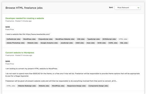 can you get a job with html css and javascript