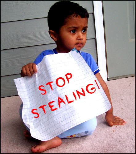 can you get in trouble for stealing