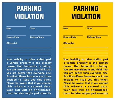 can you get two tickets for the same violation