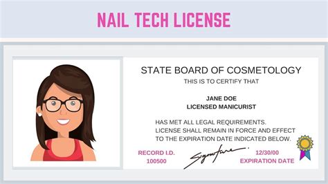 can you get your nail tech license online