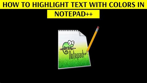 Can You Highlight On Notepad
