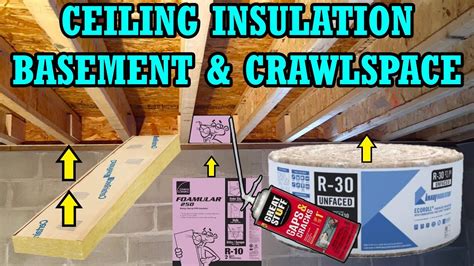 Can You Insulate A Basement Ceiling