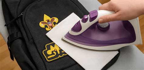 Can You Iron On Patches To Backpack