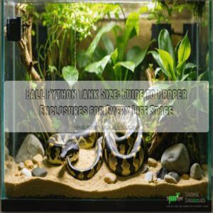 Can You Keep A Ball Python In A 10 Gallon Tank