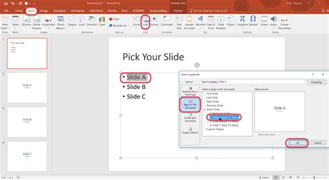 Can You Link To Slides In Powerpoint