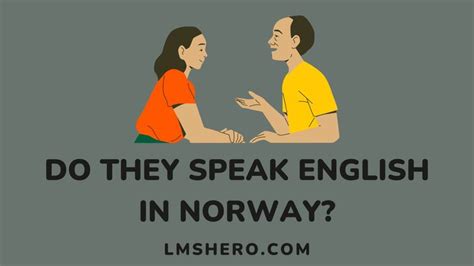 can you live in norway speaking english