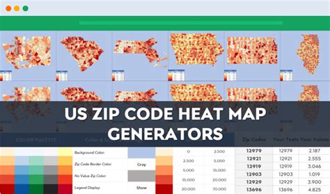 can you make a map in excel with zip codes