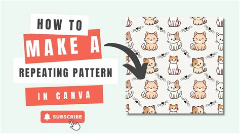 can you make a repeating pattern in canva