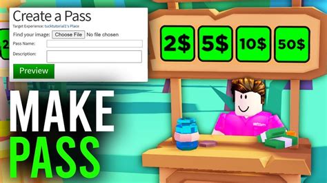 can you make a roblox game pass for free