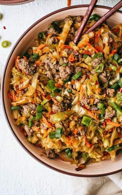 Can You Make Egg Roll In A Bowl With Ground Beef