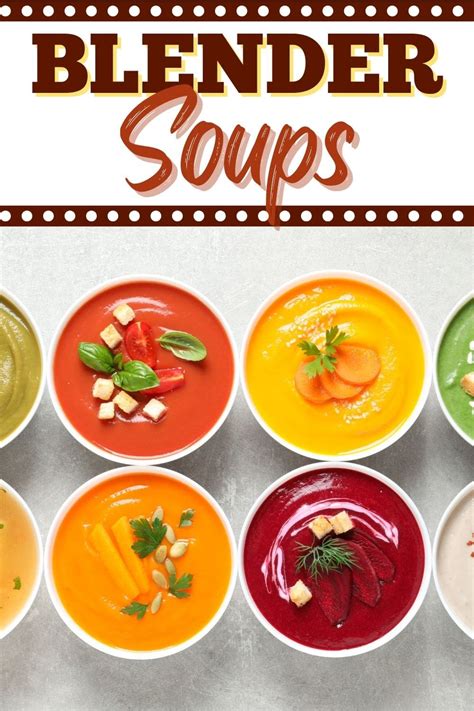 can you make soup in a normal blender