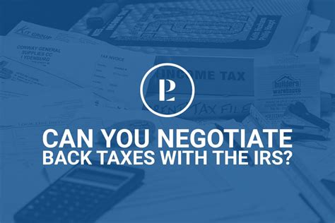 can you negotiate what you owe the irs