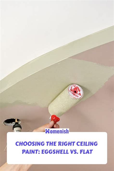Can You Paint A Ceiling With Eggshell
