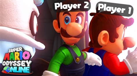 can you play super mario odyssey two player