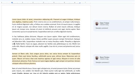 can you print comments in google sheets