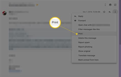 can you print from gmail