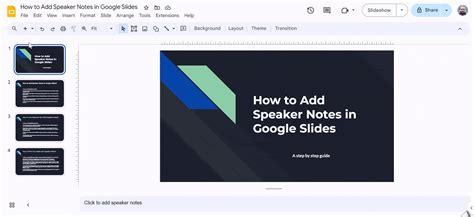 Can You Print Speaker Notes On Google Slides