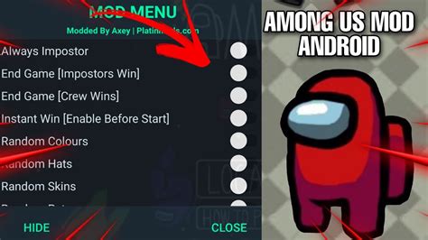 can you put among us mods on android with apk